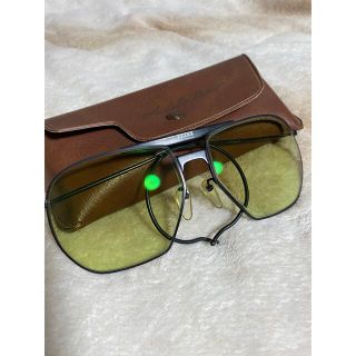 レイバン(Ray-Ban)のZEISS/ツアイスサングラス7031レンズイエロー ビンテージワンオーナー稀少(サングラス/メガネ)