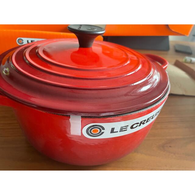 「20cm」LE CREUSET シグニチャー　ココット・ロンド鍋/フライパン