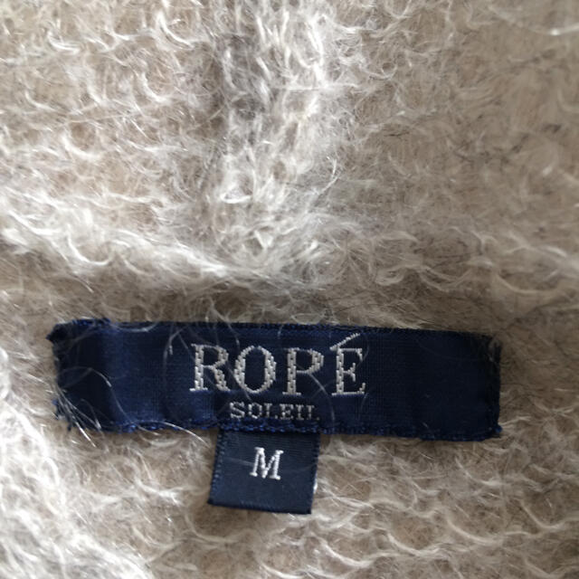 ROPE’(ロペ)のロペ フード付き モヘアセーター Mサイズ bB様専用 レディースのトップス(ニット/セーター)の商品写真