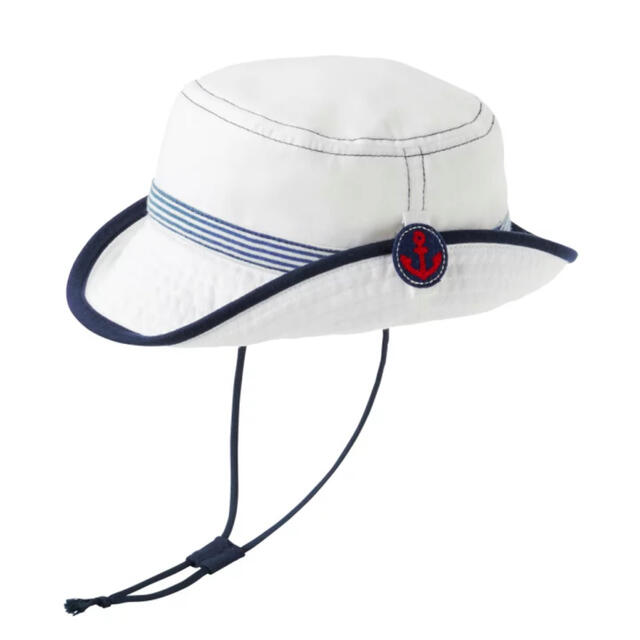 ミキハウス マリン帽子 M 46-48 2way 帽子