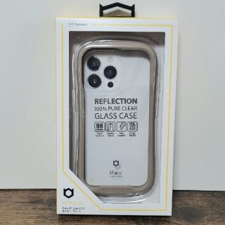 iFace クリアケース iPhone13Pro ベージュ リフレクション 新品(iPhoneケース)