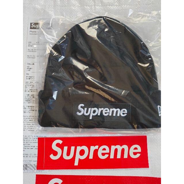 Supreme 21’F/W  boxlogo Beanie Black 新品