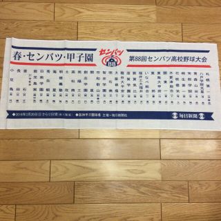 2016年 甲子園 春選抜 高校野球 記念品(記念品/関連グッズ)