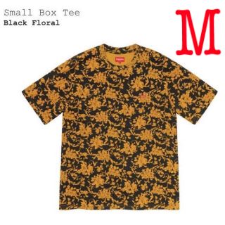 シュプリーム(Supreme)のsupreme Small Box Tee Black Floral Mサイズ(Tシャツ/カットソー(半袖/袖なし))