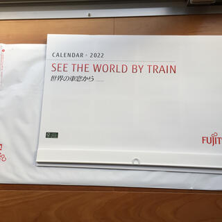 富士通  FUJITSU  2022年世界の車窓から  カレンダー(カレンダー/スケジュール)