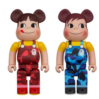 アベイシングエイプ(A BATHING APE)のBE＠RBRICK BAPE® × ペコちゃん & ポコちゃん 1000%(キャラクターグッズ)