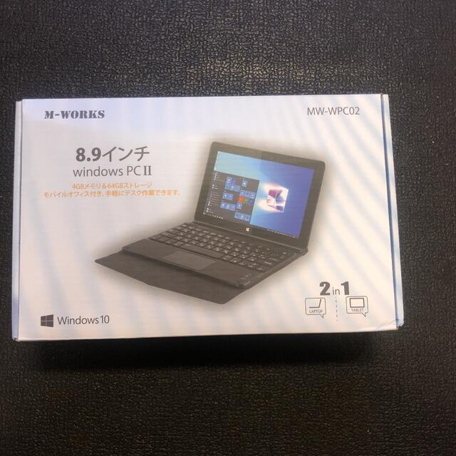 M-WORKS 8.9インチ　windows PC