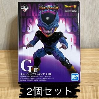 バンダイ(BANDAI)の【一番くじ】ドラゴンボール VS オムニバス超  G賞　セルジュニア×2個セット(キャラクターグッズ)