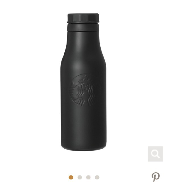 Starbucks Coffee(スターバックスコーヒー)のステンレスロゴボトルマットブラック473ml インテリア/住まい/日用品のキッチン/食器(タンブラー)の商品写真