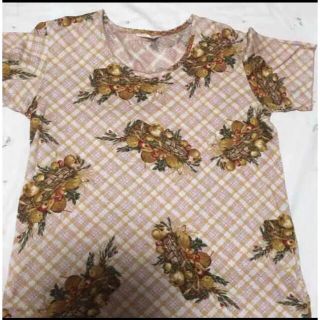 インゲボルグ(INGEBORG)の【購入する前にコメントください】インゲボルグ Tシャツ フルーツ柄(Tシャツ/カットソー(半袖/袖なし))