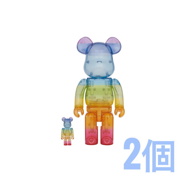 MEDICOM TOY(メディコムトイ)のBE@RBRICK Dogs 100% & 400% 2セット エンタメ/ホビーのおもちゃ/ぬいぐるみ(その他)の商品写真