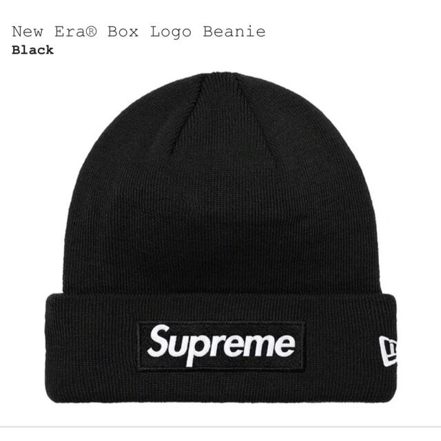 メンズSupreme New Era Box Logo Beanie Black