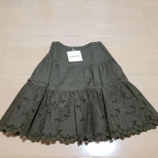 クレイサス(CLATHAS)の新品★クレイサス★レース★スカート(ひざ丈スカート)