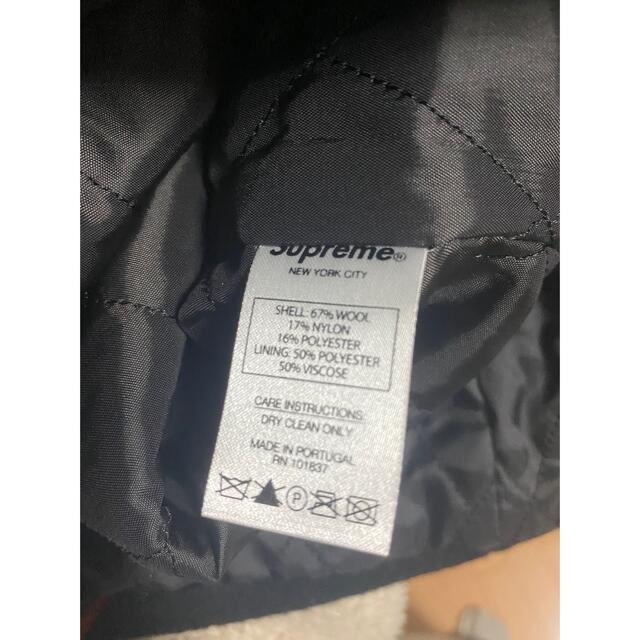 Supreme Script Logos Wool Overcoat M 6