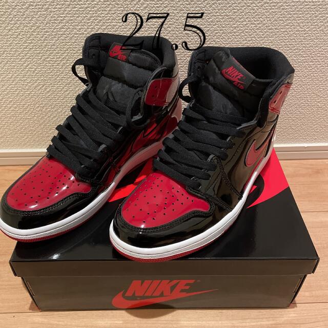 メンズNike Air Jordan 1 High OG "Patent Bred"