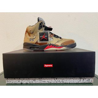 シュプリーム(Supreme)のjordan × supreme jordan5 新品未使用 nike(スニーカー)