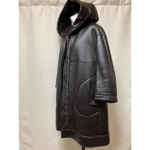 JIL SANDER ★ムートン★コート★超美品★ダークブラウン★定価85万★