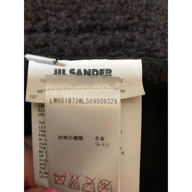 Jil Sander - JIL SANDER ☆ムートン☆コート☆超美品☆ダークブラウン Jil Sander - JIL SANDER ☆ムートン☆コート☆超美品☆ダークブラウン