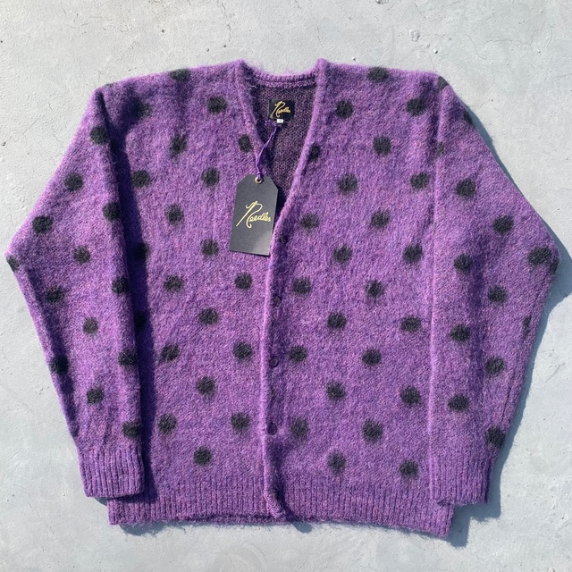 メンズNeedles Mohair Cardigan M