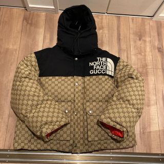 グッチ(Gucci)のグッチ　コラボ　ダウンジャケット　ノース(ダウンジャケット)