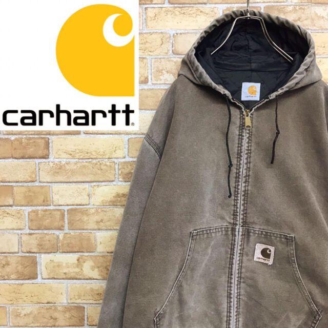 carhartt - 【カーハート】アクティブジャケット ダック地 中綿 ジップ ...