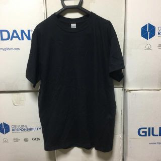 ギルタン(GILDAN)のGILDANギルダン☆半袖無地Tシャツ☆ポケット無し☆ブラック☆黒色★Sサイズ(Tシャツ/カットソー(半袖/袖なし))