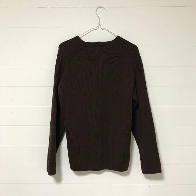 YAECA(ヤエカ)のAURALEE オーラリー SUPER FINE WOOL RIB KNIT レディースのトップス(ニット/セーター)の商品写真