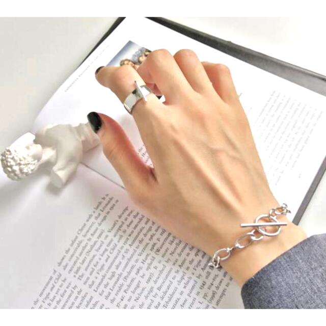 JOURNAL STANDARD(ジャーナルスタンダード)の【NEW】新品インポート♡S925 シルバー チェーン ブレスレット レディースのアクセサリー(ブレスレット/バングル)の商品写真