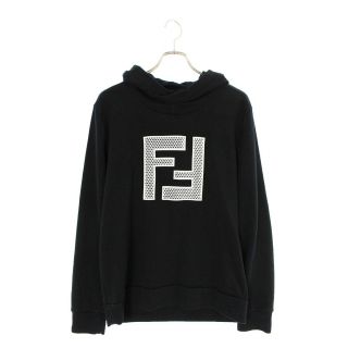 フェンディ(FENDI)のフェンディ 19SS FAF535 A78L マイクロメッシュFFロゴパーカー メンズ L(パーカー)