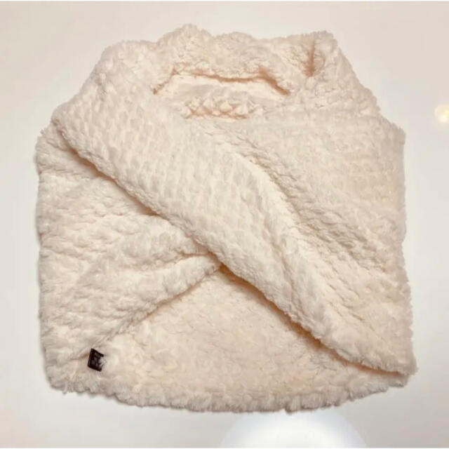 スヌード ネックウォーマー ミルキーホワイト レディースのファッション小物(スヌード)の商品写真