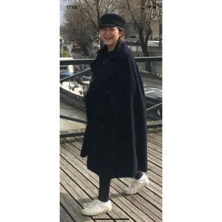 MADISONBLUE マディソンブルー ケープコート ネイビー