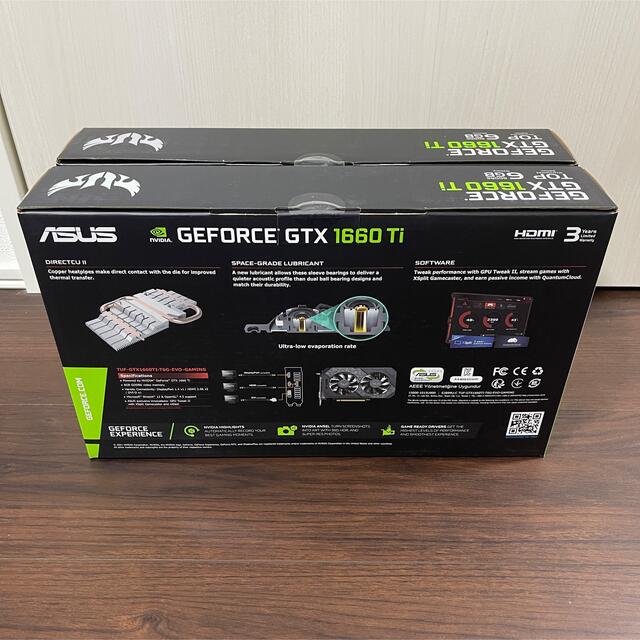 【新品】ASUS TUF-GTX1660TI-T6G-EVO-GAMING