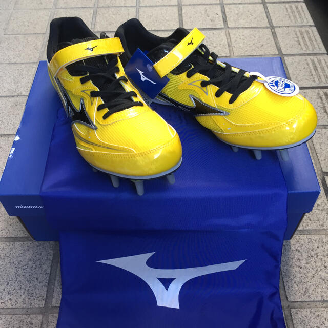 MIZUNO(ミズノ)のミズノ 陸上スパイク シティウスウイング2ワイド【タグ付、新品】 メンズの靴/シューズ(その他)の商品写真