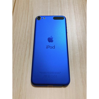 アイポッドタッチ(iPod touch)のiPod touch 第6世代 64GB ブルー Apple (ポータブルプレーヤー)