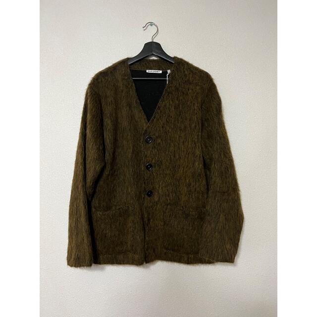 OUR LEGACYカーディガン MELANGE MOHAIR