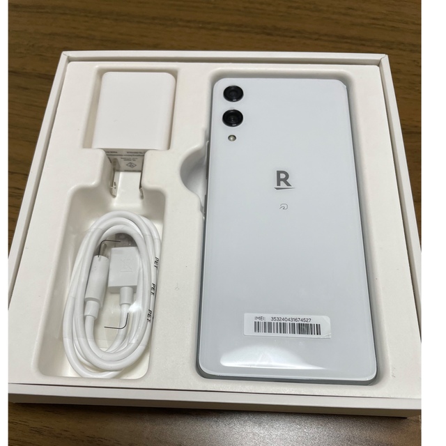 モバイル Rakuten Hand ハンド ホワイト 未使用に近いスマホ/家電/カメラ