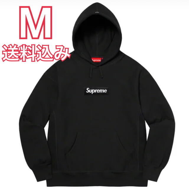 トップスM 2021aw Box Logo Hooded Sweatshirt ①