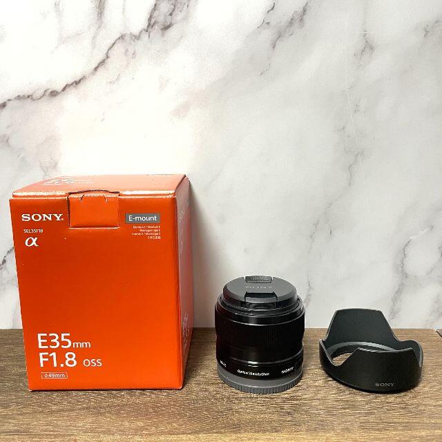 【超美品】SONY E 35mm F1.8 OSS SEL35F18単焦点