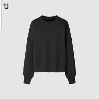 ユニクロ(UNIQLO)のドライクロップドスウェットシャツ　UNIQLO(トレーナー/スウェット)