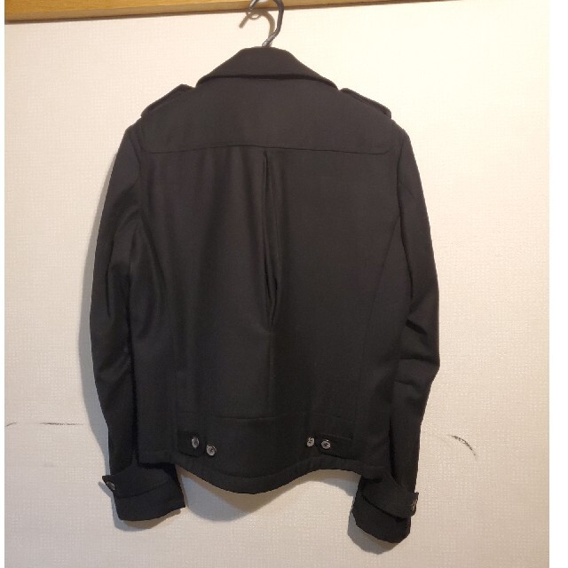 MIHARAYASUHIRO(ミハラヤスヒロ)のMIHARA YASUHIRO ショート丈　Pコート 黒　M メンズのジャケット/アウター(ピーコート)の商品写真