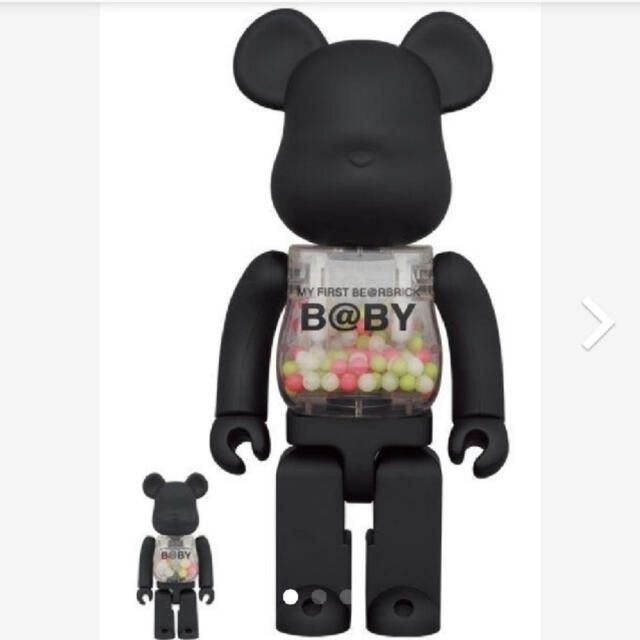 MY FIRST BE@RBRICK B@BY MATT BLACK 400%