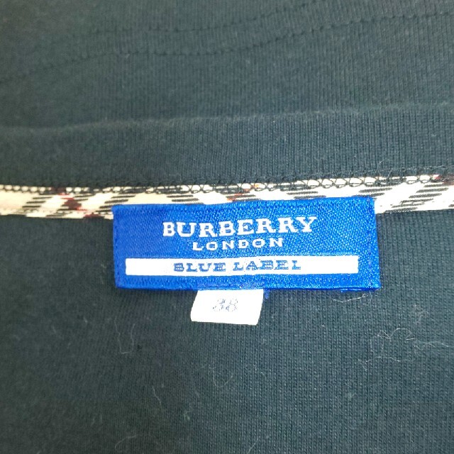 BURBERRY BLUE LABEL(バーバリーブルーレーベル)のみんな大好き‼️バーバリーブルーレーベル 長袖シャツ ロングシャツ ノバチェック レディースのトップス(Tシャツ(長袖/七分))の商品写真