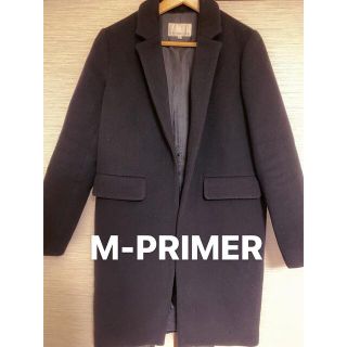 エムプルミエ(M-premier)の美品・日本製！m-primer  高級チェスターコート(チェスターコート)