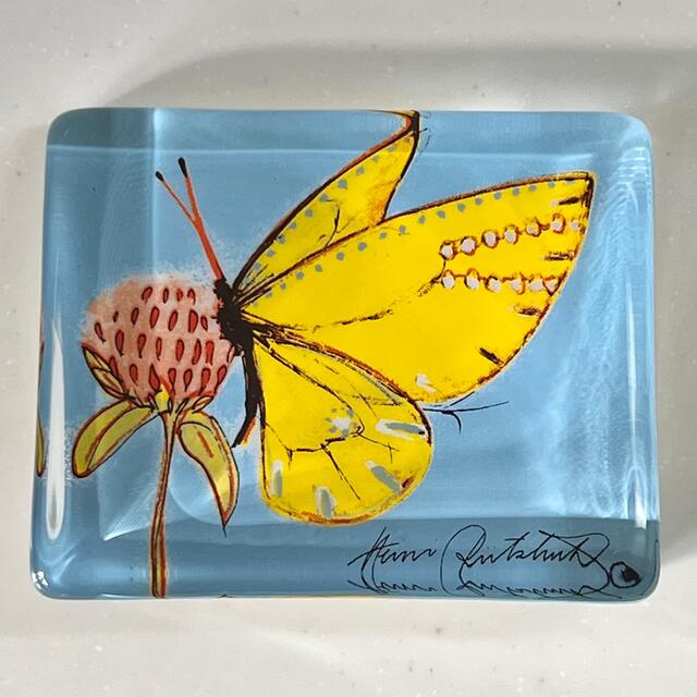 iittala ガラスカード(ブルー)の通販 by レモン's shop|イッタラならラクマ - iittala ヘイニ・リータフフタ 人気大人気