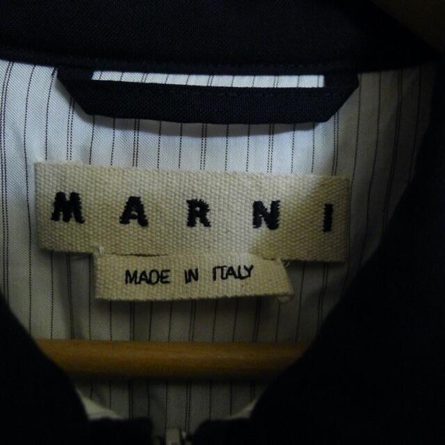 Marni(マルニ)のMARNI ウールソリッドパデットシャツシルエットブルゾン メンズのジャケット/アウター(ブルゾン)の商品写真