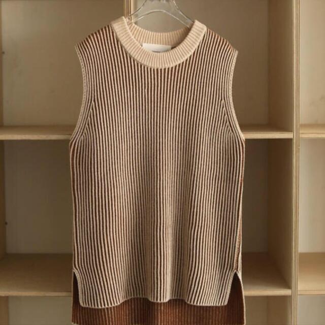 人気ブランドバ40代 - TODAYFUL Tuck 美品の通販 todayful トゥディフル Vest Stripe ベスト+ジレ