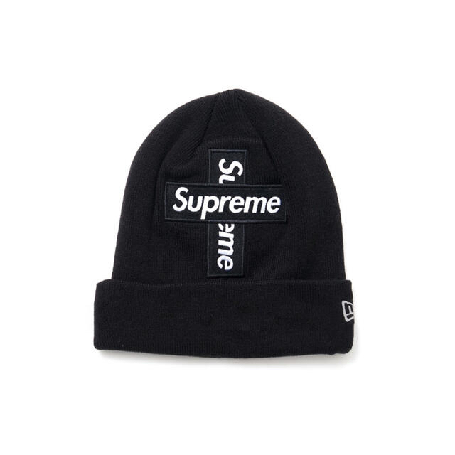 supreme New Era Cross Box Logo Beanie 返品可