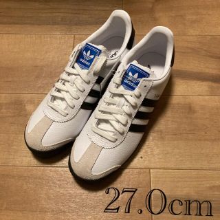 アディダス(adidas)のアディダス　サンバ　27.0cm ホワイト ブラック(スニーカー)