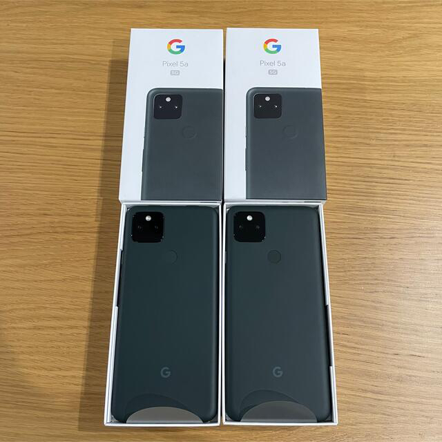 【新品未使用2台セット】Google Pixel 5a 5G 128GB