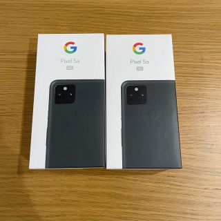 グーグルピクセル(Google Pixel)の【新品未使用2台セット】Google Pixel 5a 5G 128GB(スマートフォン本体)